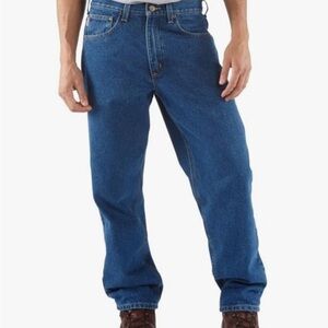 Carhartt jeans 38 x 30 Classic Blue relaxed fit men’s cotton pants work